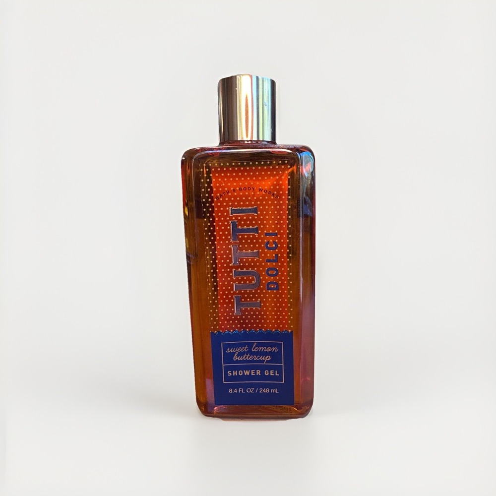 Bath & Body Works Tutti‎ Dolci SWEET LEMON BUTTERCUP Shower Gel  8.4 fl oz NEW
